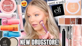 NEW ELF & WET N WILD MAKEUP TESTED *so good* 😍 FULL FACE FIRST IMPRESSIONS | KELLY STRACK