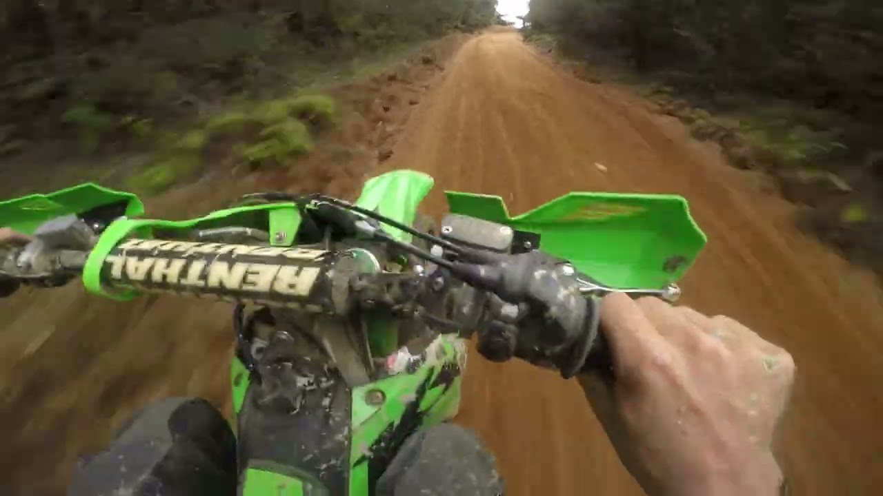 KX450 VS YZ450Fs!  Epic Battles At Purangi Trail Ride