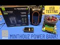 MINTHOUZ Outdoor Power Bank - Let's test it !!