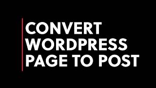 Celebrity How to Change a WordPress Page to a Post Net Worth