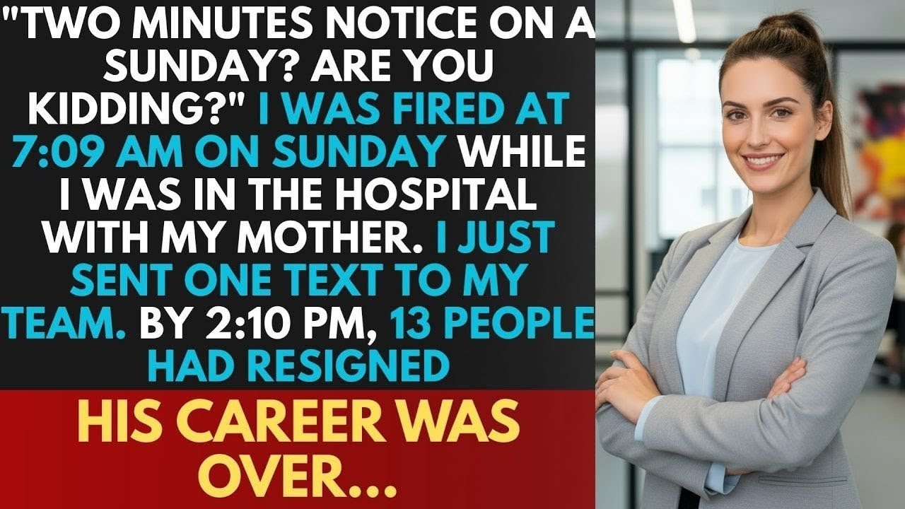 I Got Fired For Missing an Unusual 7:09 AM Sunday Meeting—13 Resignations Ruined His Career
