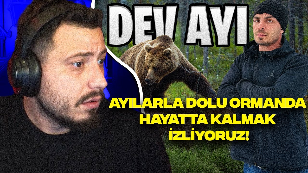 AYILARLA DOLU ORMANDA HAYATTA KALMAK İZLİYORUZ!