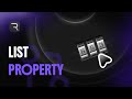 Data Binding List Property