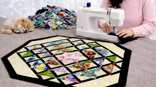 3D Quilt Beginner Scrap Quilt Tutorial The Easiest Quilt Youll Ever Sew