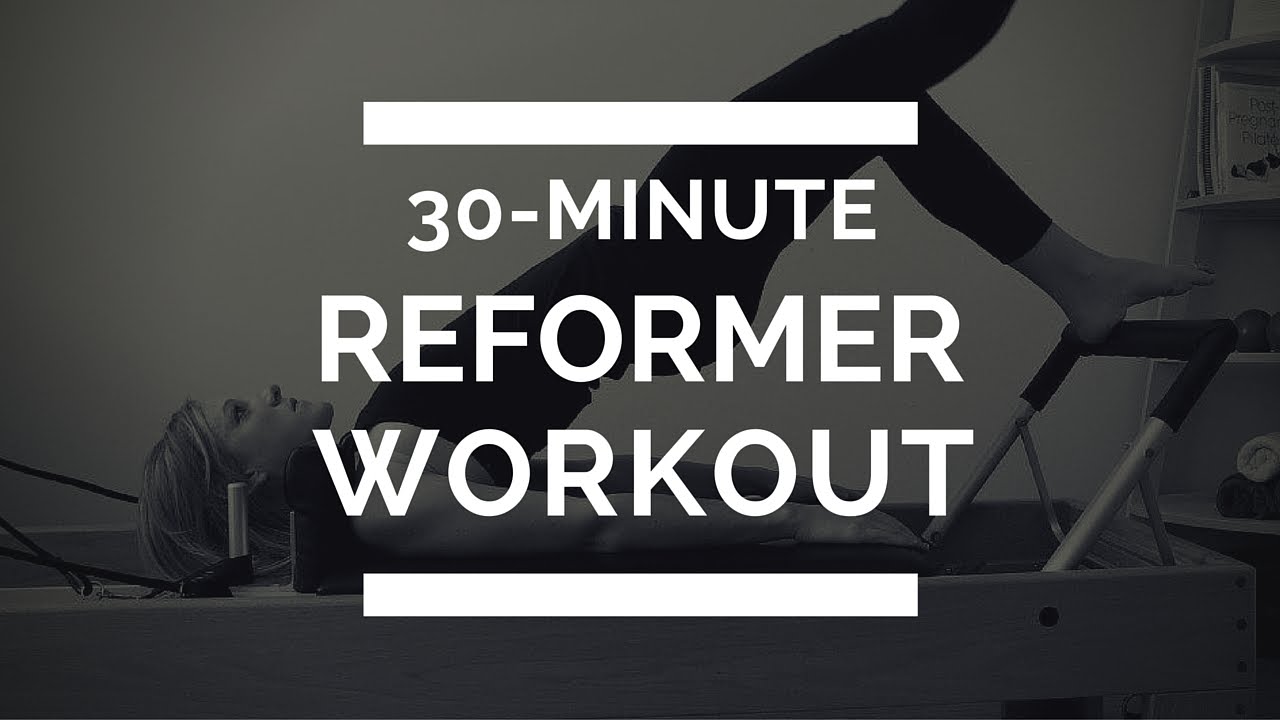 Pilates Reformer Workout Chart