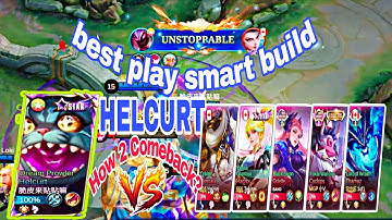 INSANE HELCURT COMEBACK! 🔥 Best Build & Smart Play Strategy | Mobile Legends Gameplay 2025