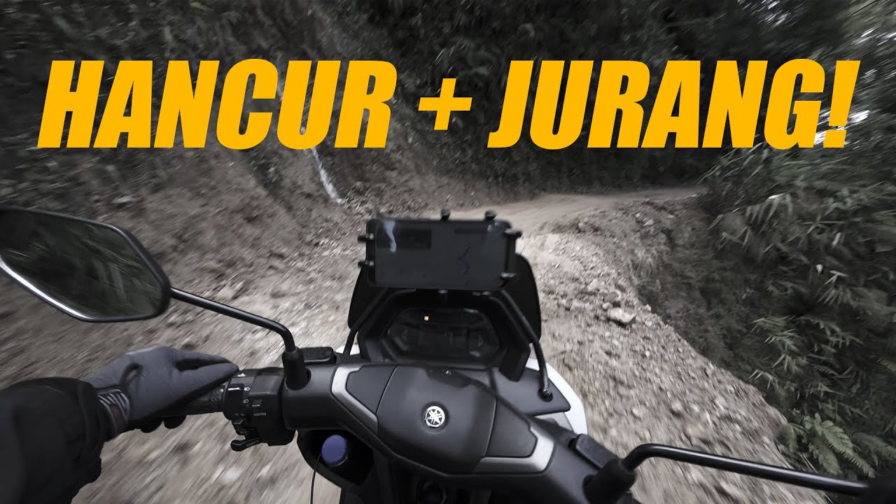 Longsor, Sepi, Rusak, dan Berbahaya! Jalur CITOREK menuju SAWARNA!