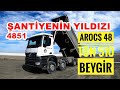 MERCEDES BENZ AROCS 4851 / HAFRİYAT  KAMYONU TANITIM İNCELEME