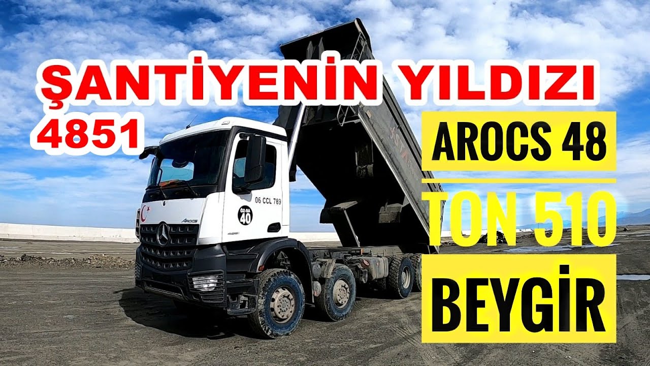 MERCEDES BENZ AROCS 4851 / HAFRİYAT  KAMYONU TANITIM İNCELEME