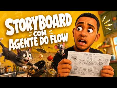 FLOW AI AGENT - How to Create Videos with STORYBOARD using OMNI FLASH