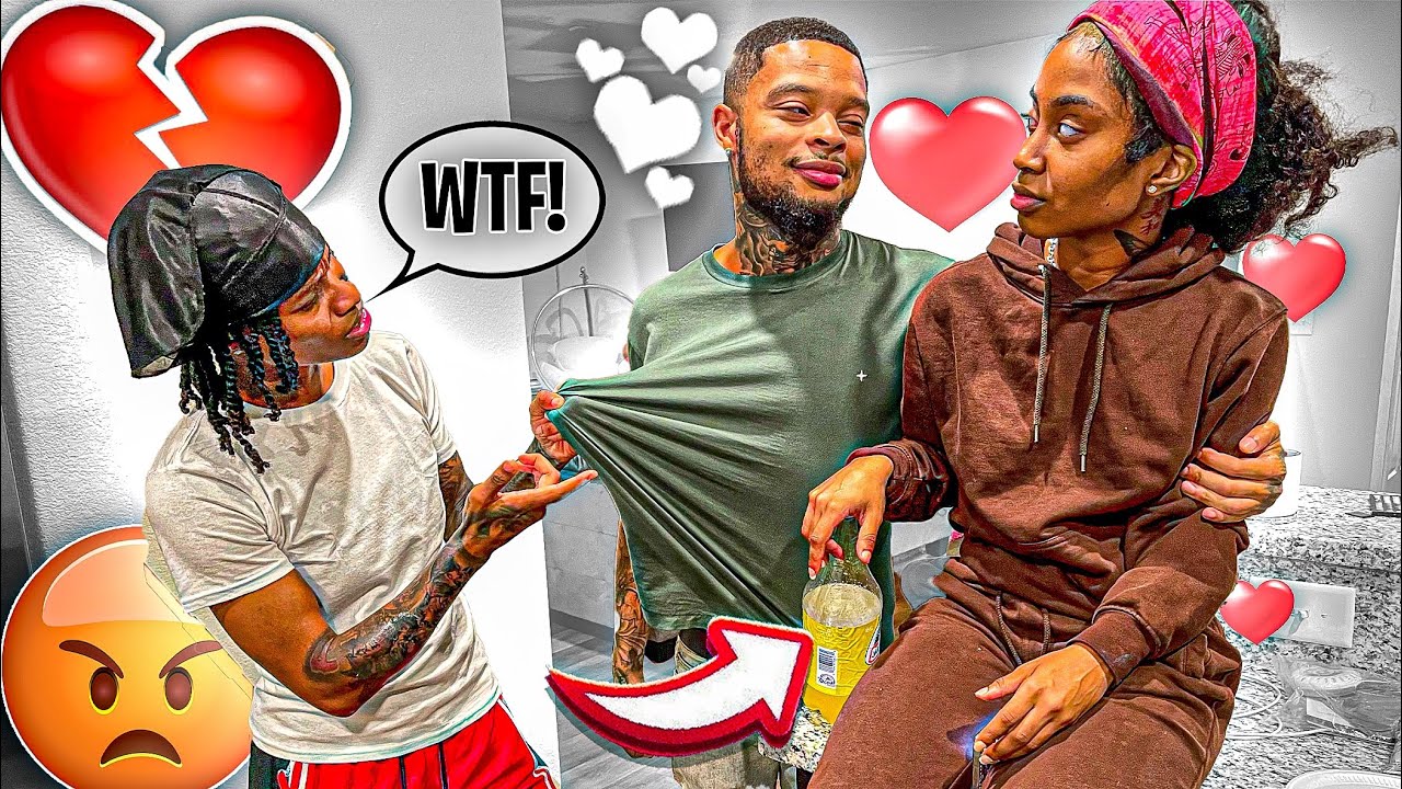 RANDOMLY HUGGING CRYSTAL IN FRONT OF JAZZ PRANK!