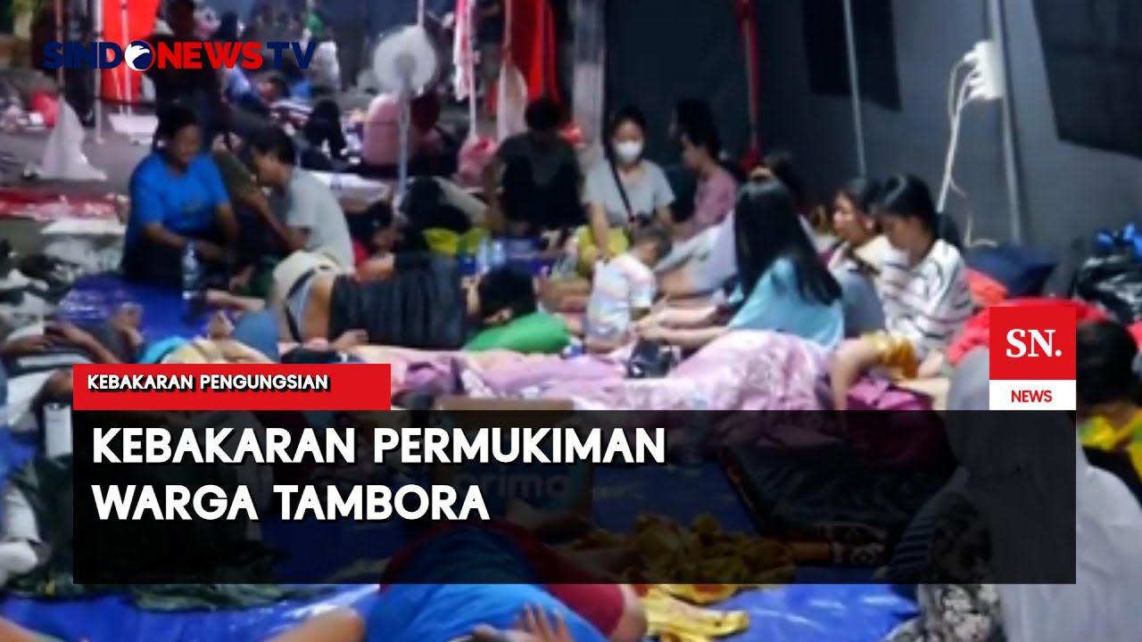 Ratusan Korban Kebakaran Tambora Mengungsi di Tenda Pengungsian | Sindo Today | 22/07