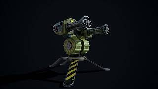 Stylized Sentry Gun