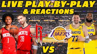Houston Rockets vs Los Angeles Lakers | Live Play-By-Play &amp; Reactions