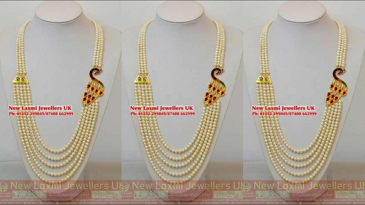 Shop \u003e latest gold chandraharam designs 