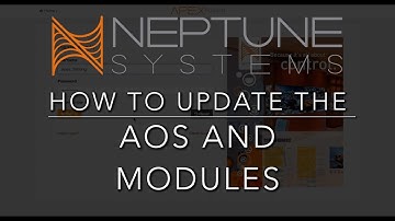 How to Update AOS on Apex (2016 model)