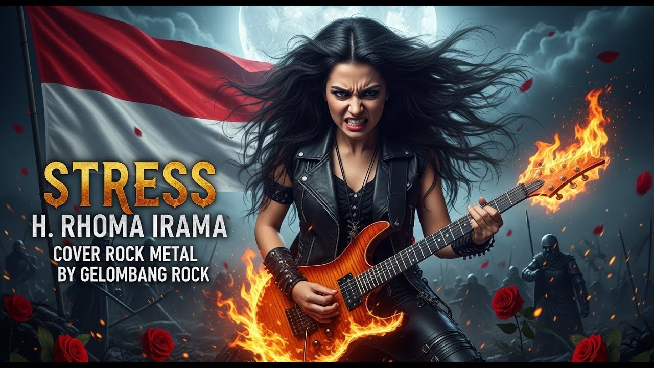 STRESSS - H RHOMA IRAMA [COVER MUSIC ROCK METAL ] BY GELOMBANG ROCK