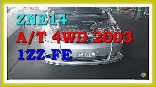 Контрактный двигатель Япония TOYOTA WISH /Тойота Виш / ZNE14 0009776 AT 4WD 2003 1ZZ-FE 1437862