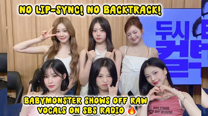 BABYMONSTER Performs "Hot Sauce" Live on SBS Radio, Praised for Using Pure Vocals Without Autotune