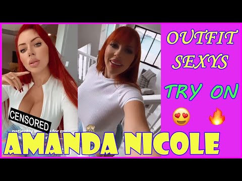 AMANDA NICOLE muestra sus OUTFITS Sexys     | TRY ON HAUL | Bichotaz