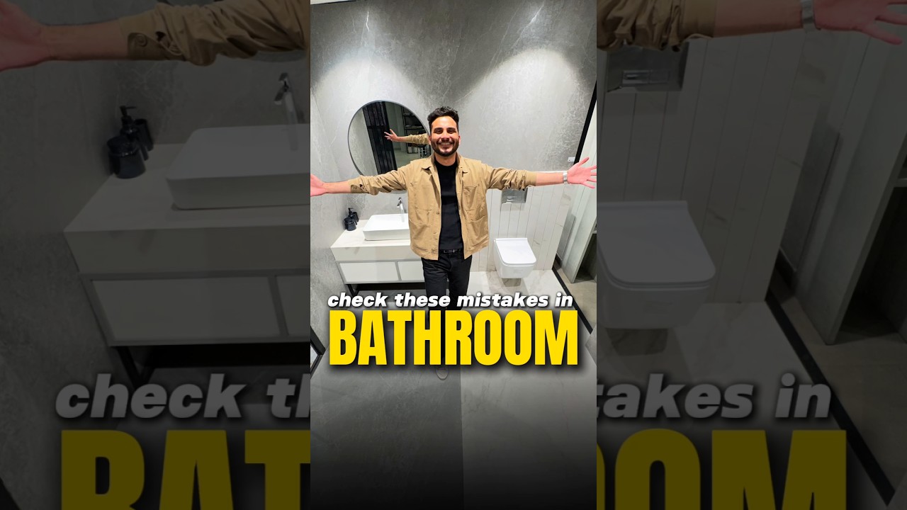 Bathroom design l Bathroom design mistakes l Bathroom mistakes l Bathroom