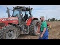 Semis de blé 2017 / Massey Ferguson 6465