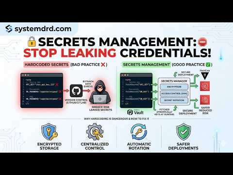 Secrets Management Explained: Stop Hardcoding API Keys & Passwords!