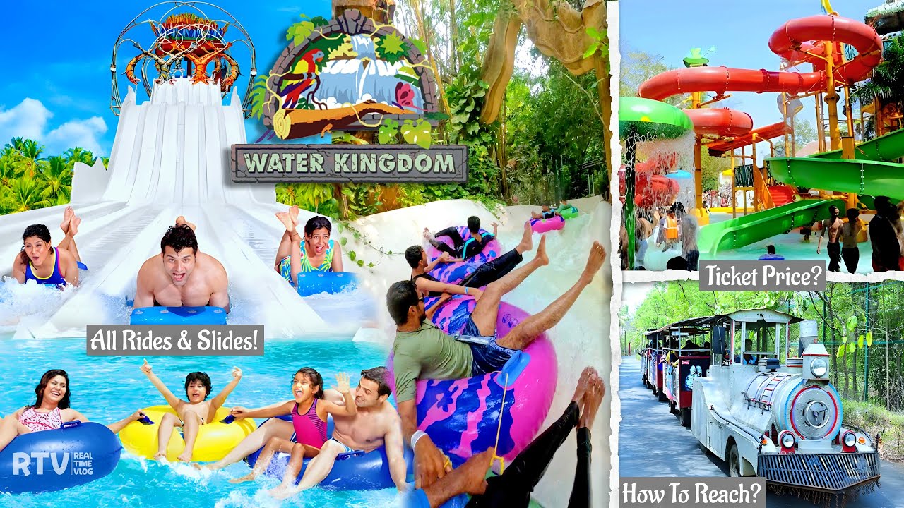 Water Kingdom - Borivali (Mumbai) India’s Largest Water Park | RealTime Vlog
