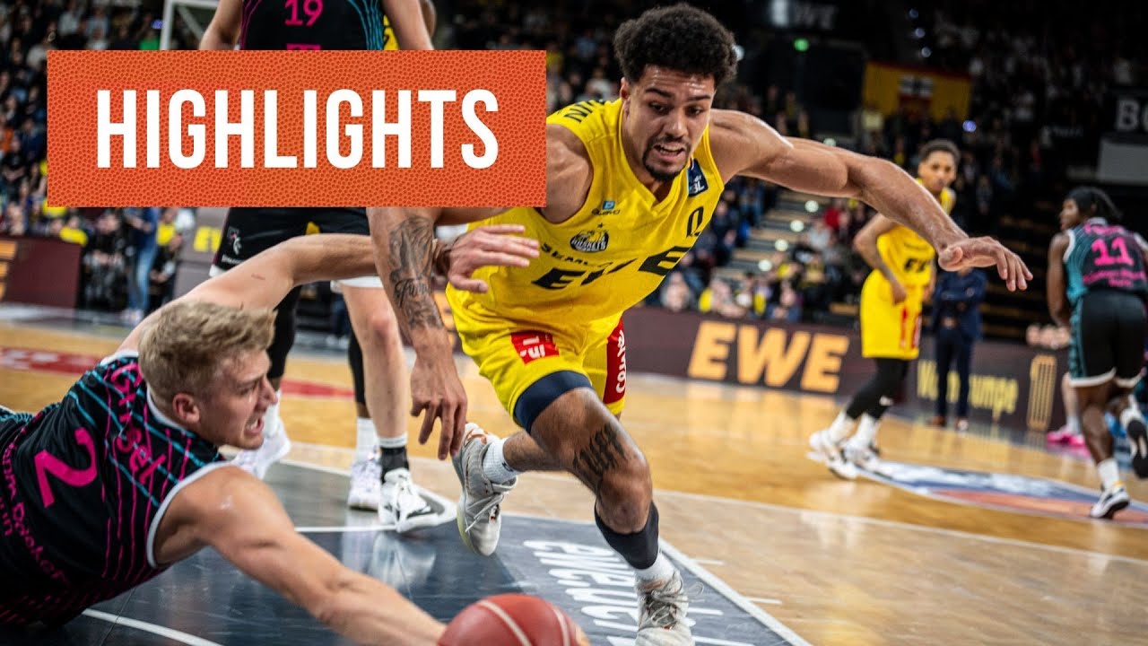 Highlights EWE Baskets Oldenburg Telekom Baskets Bonn (Saison 2023/
