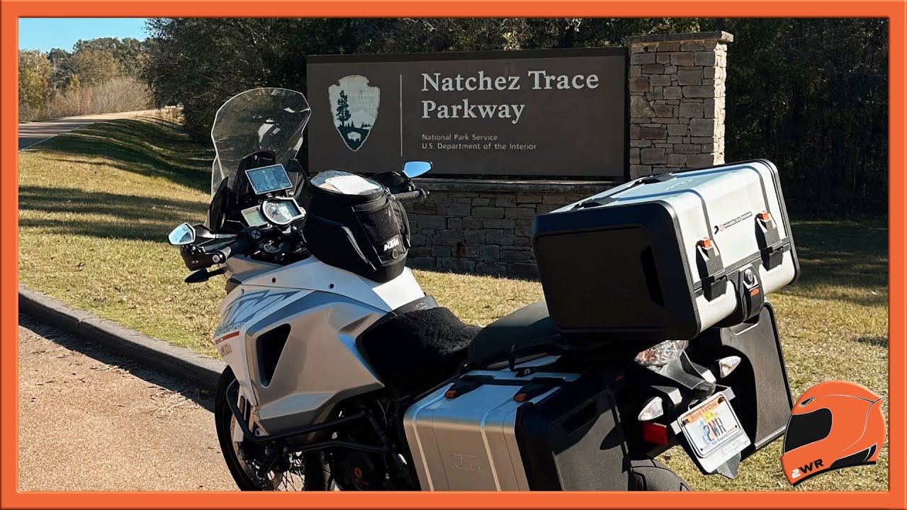 New Orleans and Natchez Trace Parkway | 2023 Motorcycle Trip - YouTube