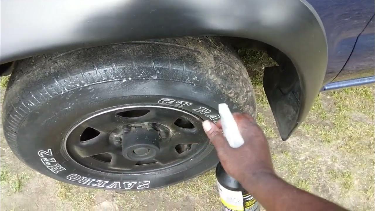 la totally awesome Street appeal tire shine applied with a foam block 🚫 applicator YouTube