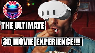 How To Watch Free 3D Quest 3 Movies In VR Chat!