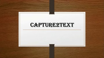 CAPTURE2TEXT