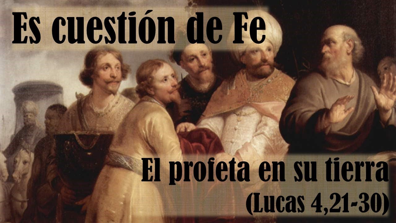 Resultado de imagen de lucas 4,24-30 catholic