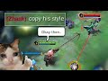 ZHASK SAYS I AM COPYING WOLF XOTIC 😂  | WOLF XOTIC | MLBB