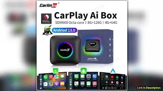 SDM660 CarlinKit CarPlay Ai Box Android 13 Octacore TV Box Wireless CarPlay Android Auto Smart Car