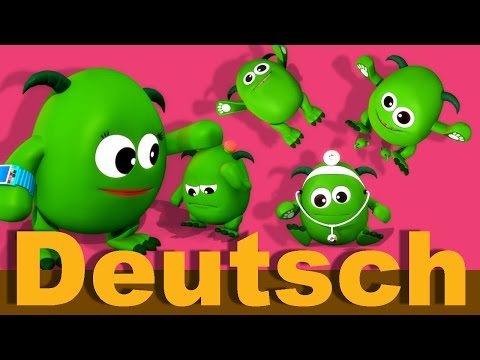 Fünf Kleine Monster Kinderlieder LittleBabyBum 