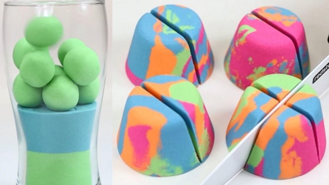 Sand Asmr Box Best healing sand ASMR collection | Most satisfied kinetic sand ASMR ...