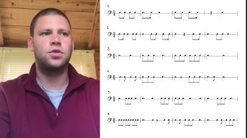 50 SCQF 3 Monotone Exercises (Keith Bowes Bagpipe Lessons)
