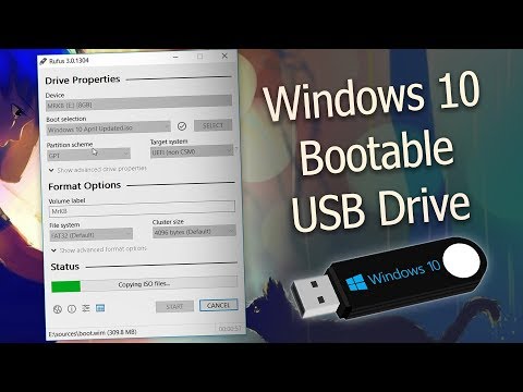 वीडियो: बूट करने योग्य USB फ्लैश ड्राइव कैसे लिखें