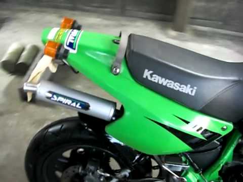 KSR 80 SPIRAL マフラー サイレンサー KSRⅡ KSR80 アップチャンバー spiral マフラー サイレンサー