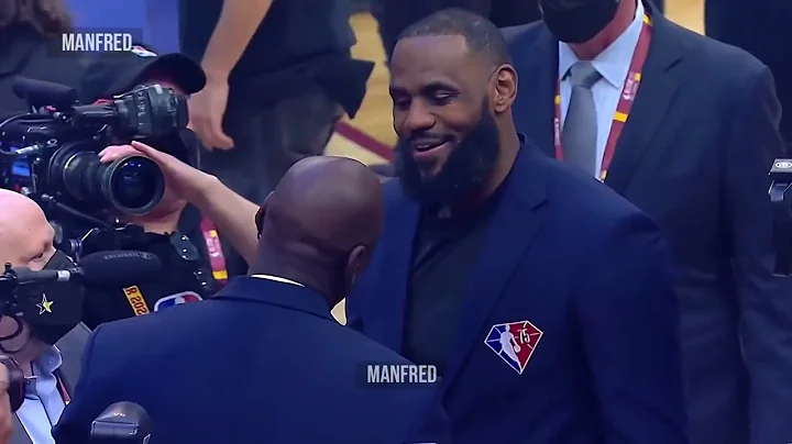 LeBron James Shares A Special Moment with Michael Jordan before NBA All Star 2022!Lebron Vs Durant