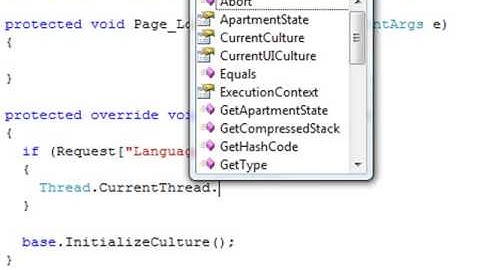 Localization and Globalization in ASP.NET - Part 2