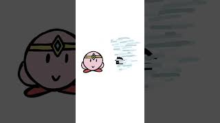Tornado | Kirby Copy Ability Fails #animation #parody #flipaclip #kirby #shorts