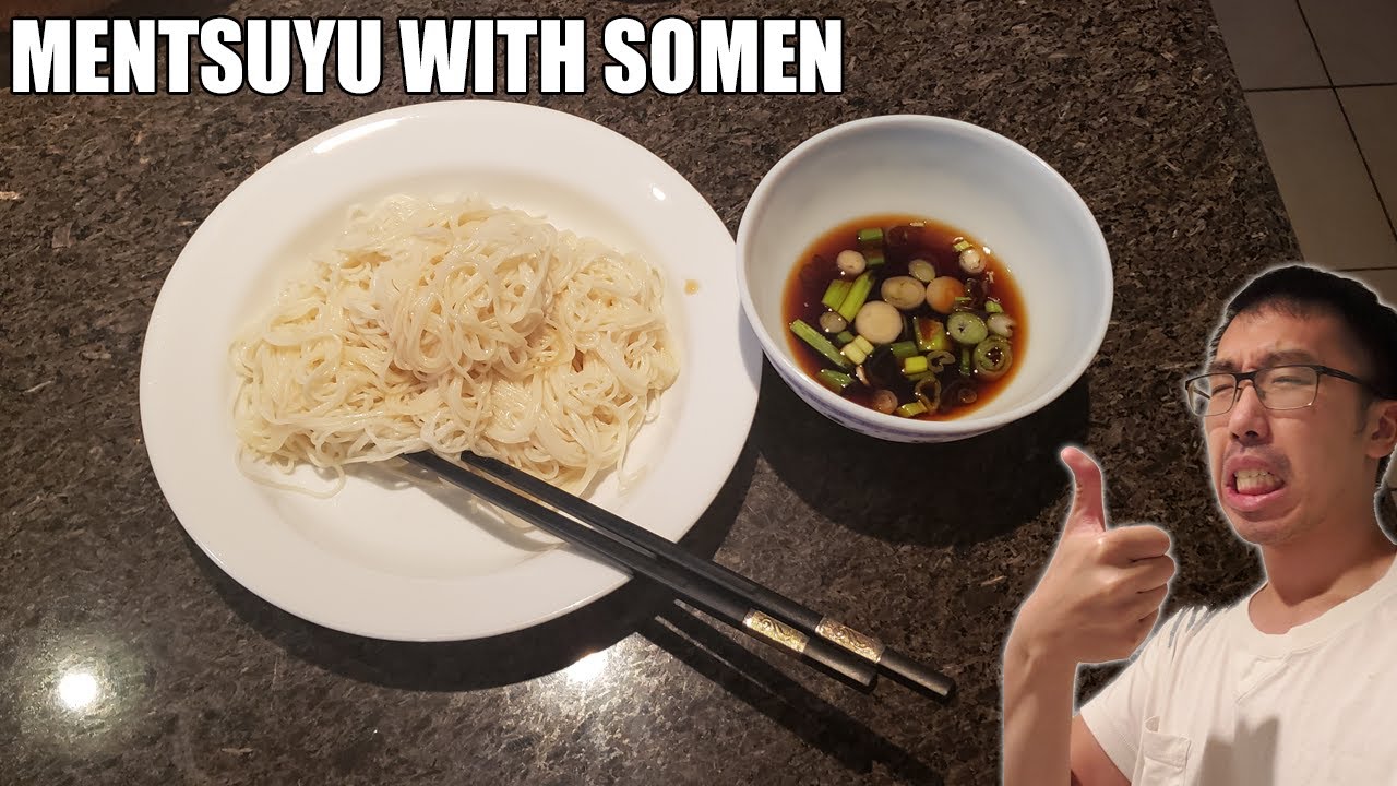 Mentsuyu Noodle Dipping Sauce with Somen