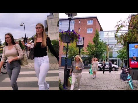 4k Complete Tour in Lillestrøm Norway's finest City | Full HD Walk