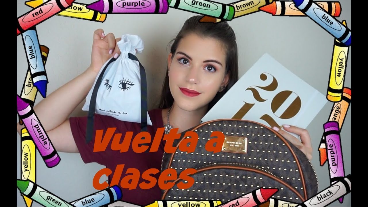 Que llevo en mi bolso para la escuela/universidad! - Claudia Carnevali