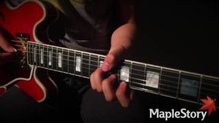Video thumbnail of "MapleStoryBGM "Queen's Garden" FingerStyle Guitar!"