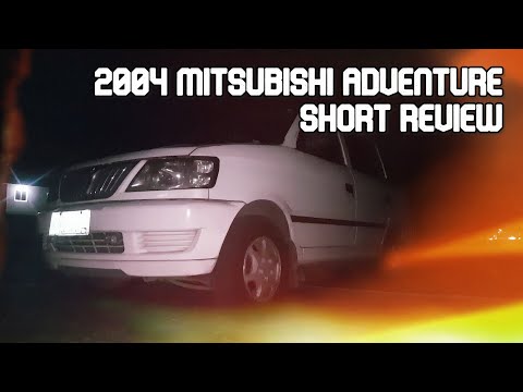 Video 2004 Mitsubishi Adventure Review - youtube