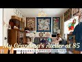 【85歳 おばあちゃんのアトリエRoom Tour】｜手芸がある暮らし｜ 30代主婦のvlog ｜ Daily life vlog